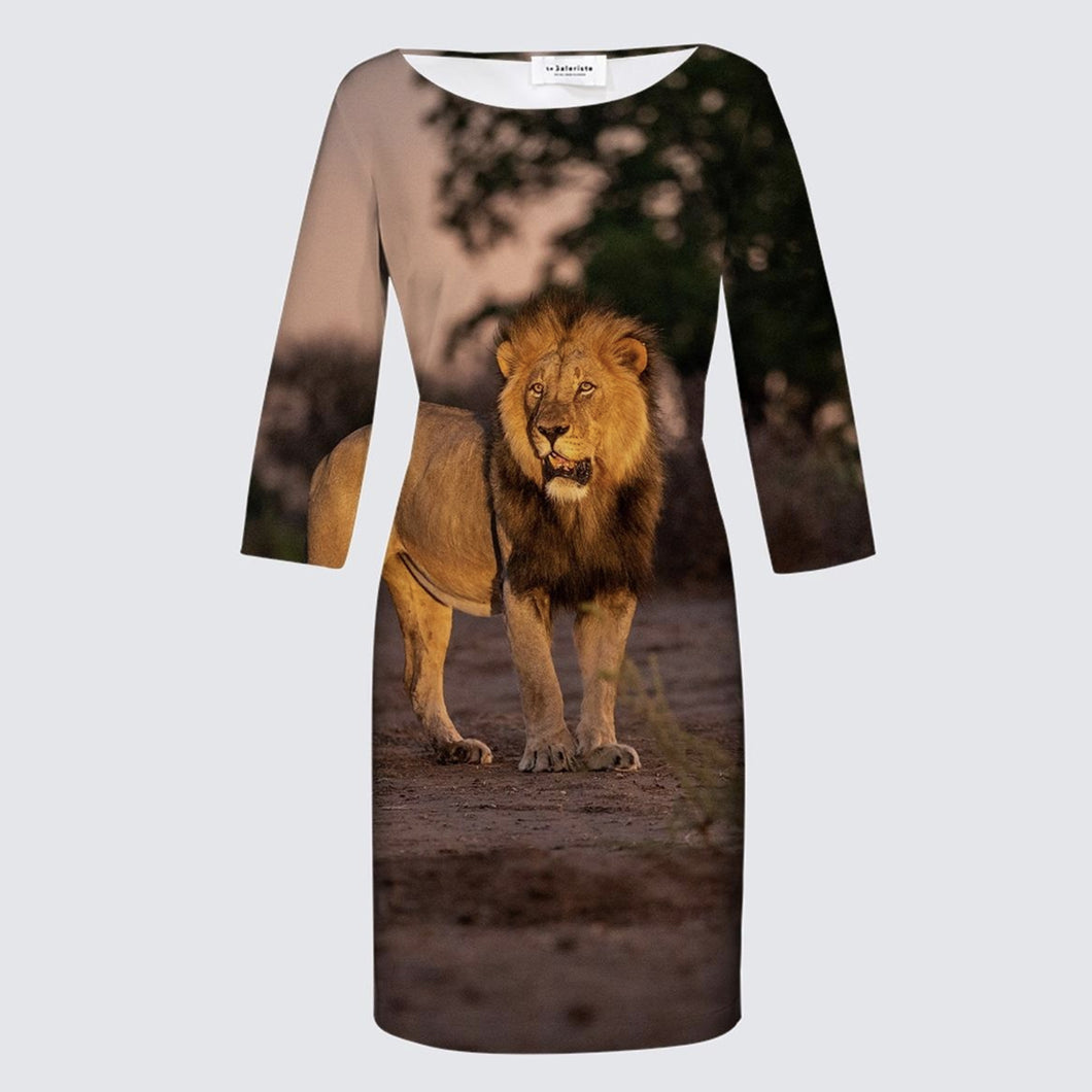 Lola Dress - African Lion